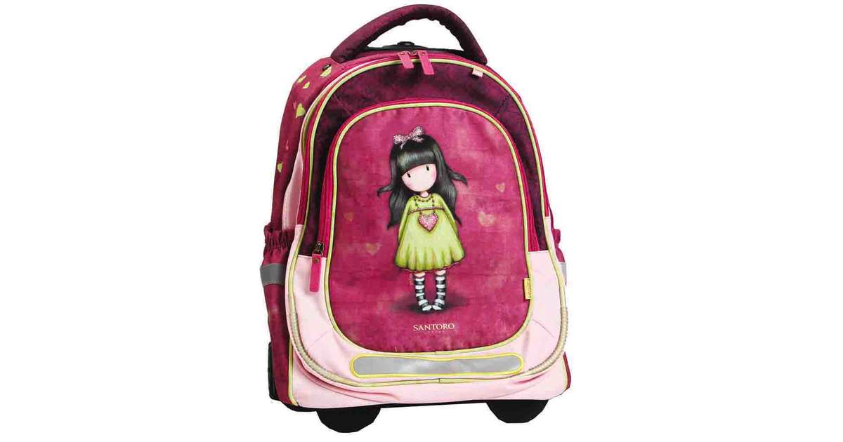 Santoro London Schulrucksack auf Rädern 31l Gorjuss Heartfelt