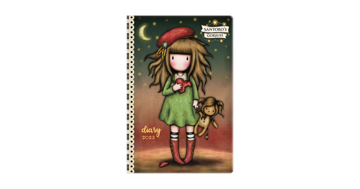 Santoro London Kalender 2023 Gorjuss The Lion's Share Peripetie.at